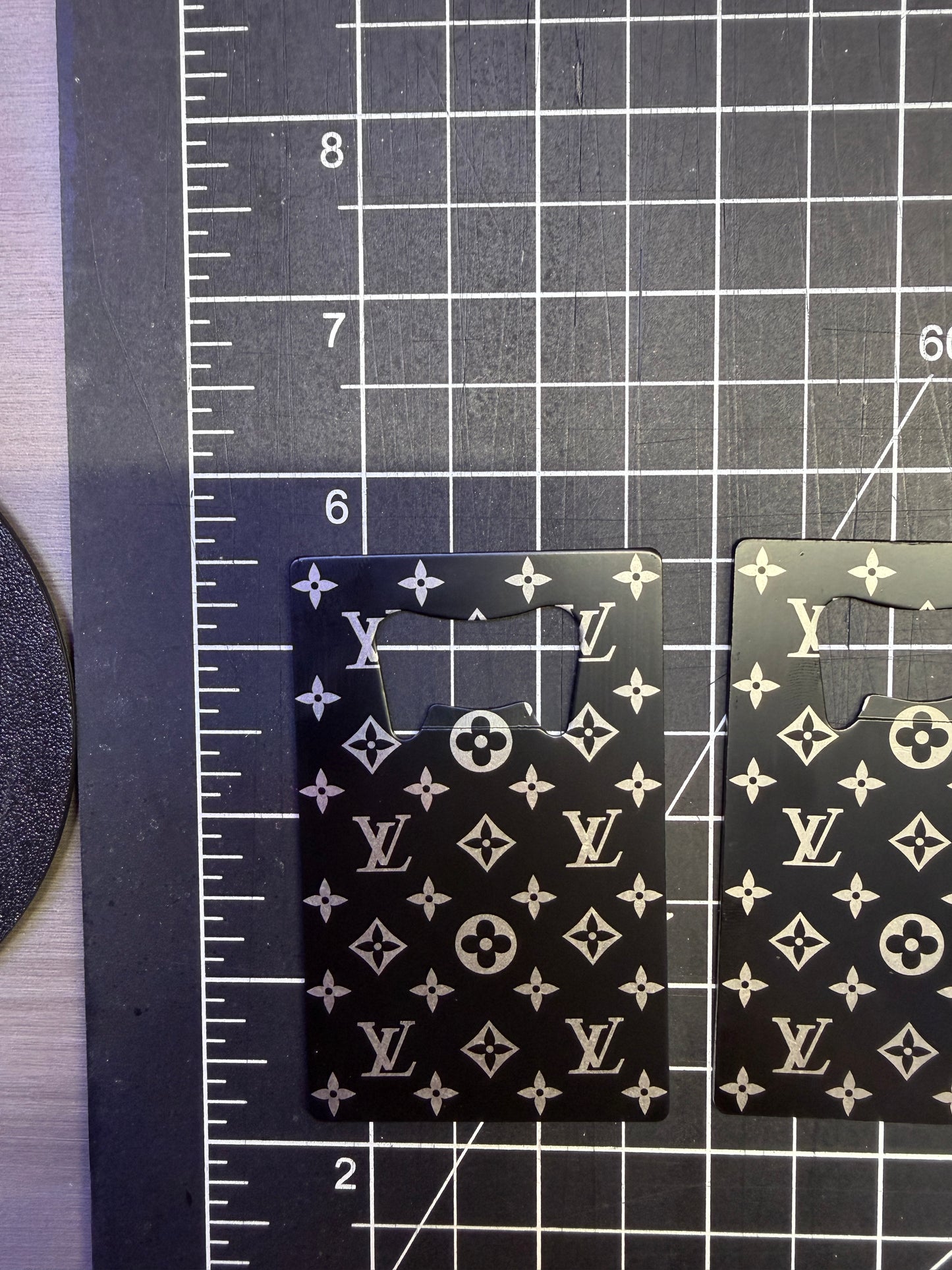 LV Bottle Opener Card