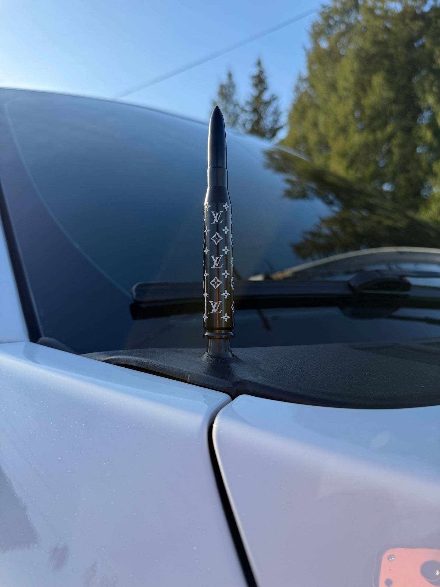 Engraved Bullet Antenna