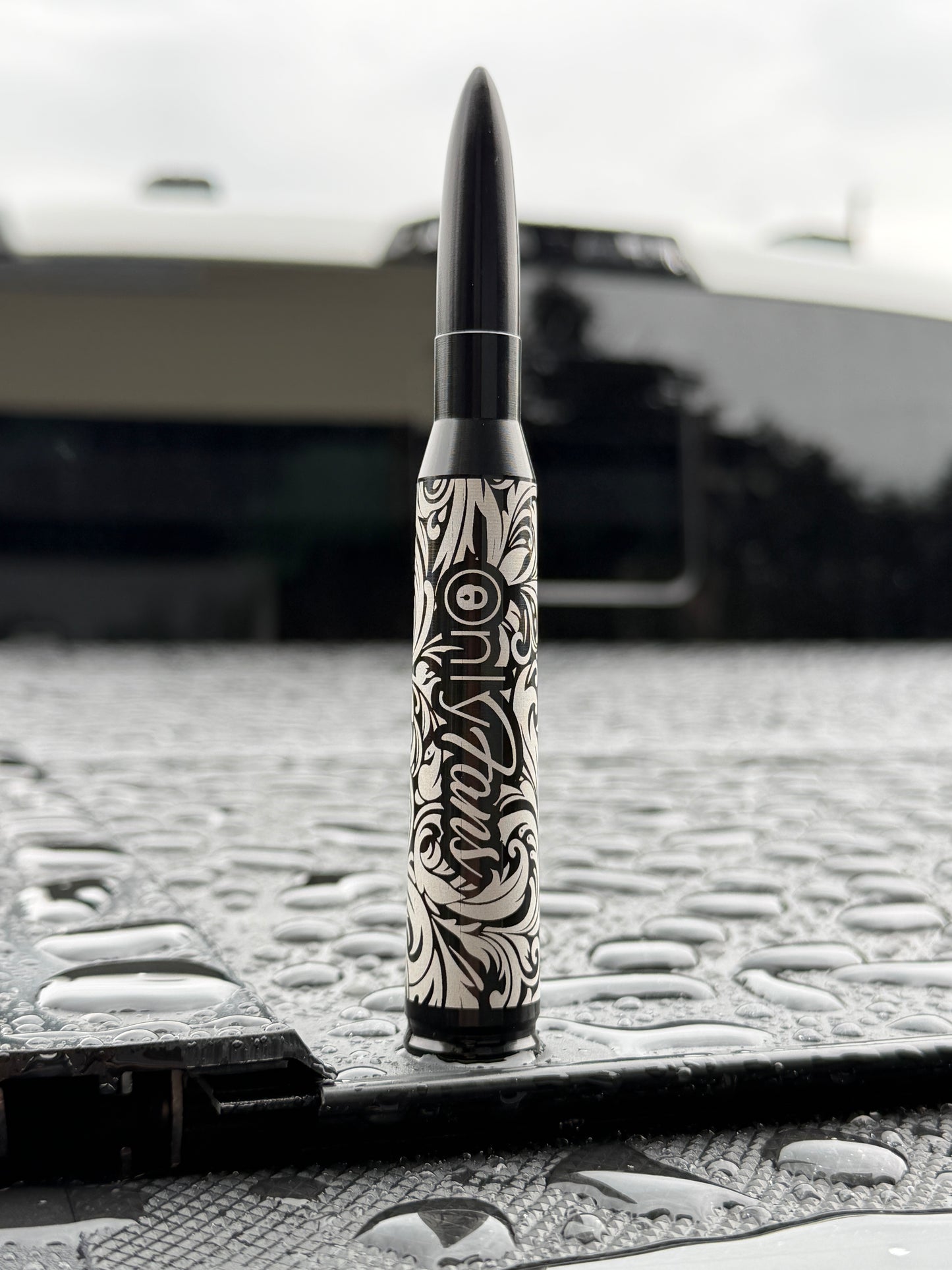 Engraved Bullet Antenna