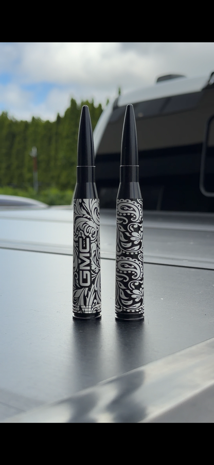 Engraved Bullet Antenna