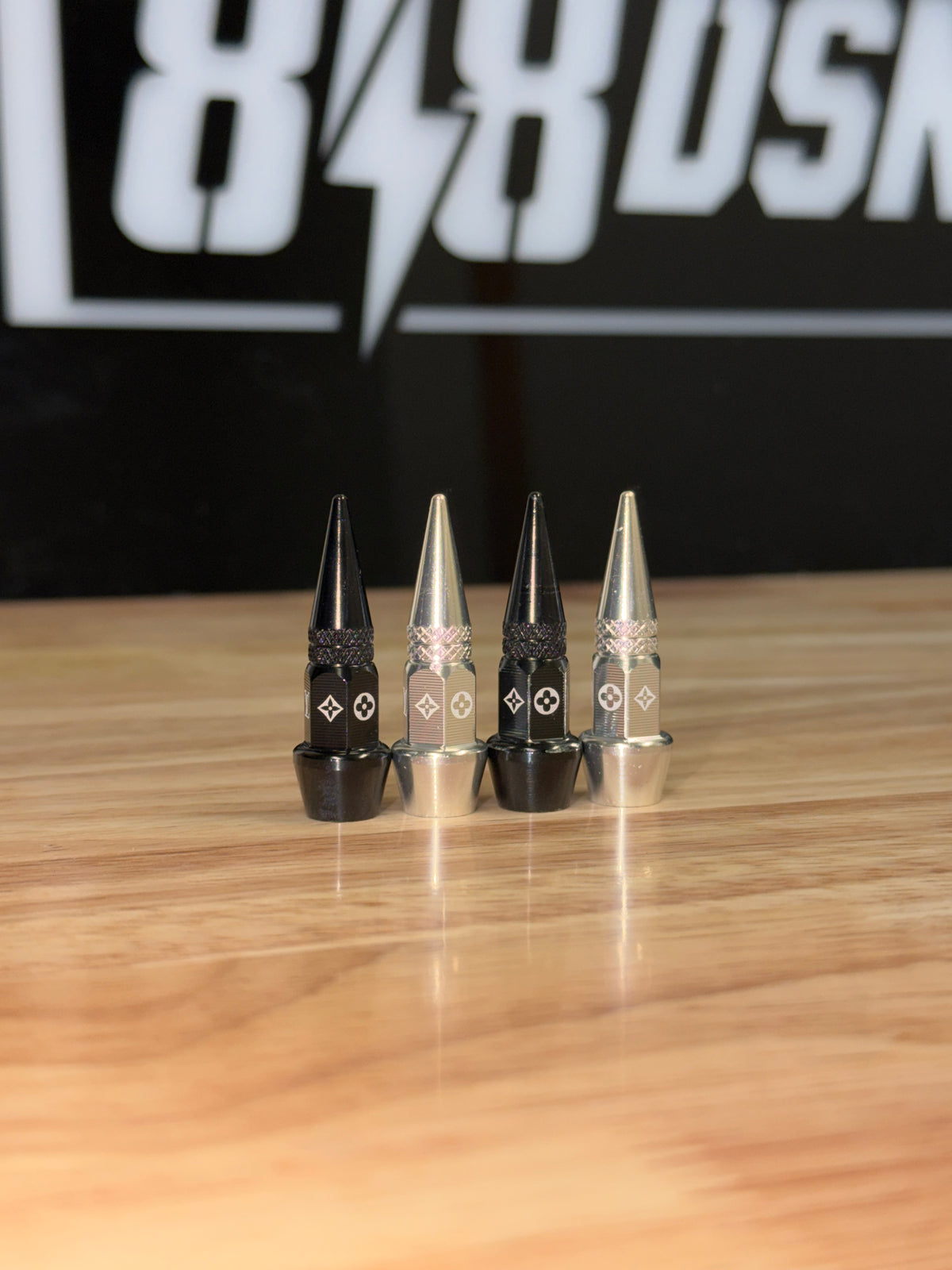 Custom Engraved Valve Stem Caps (4 pack)