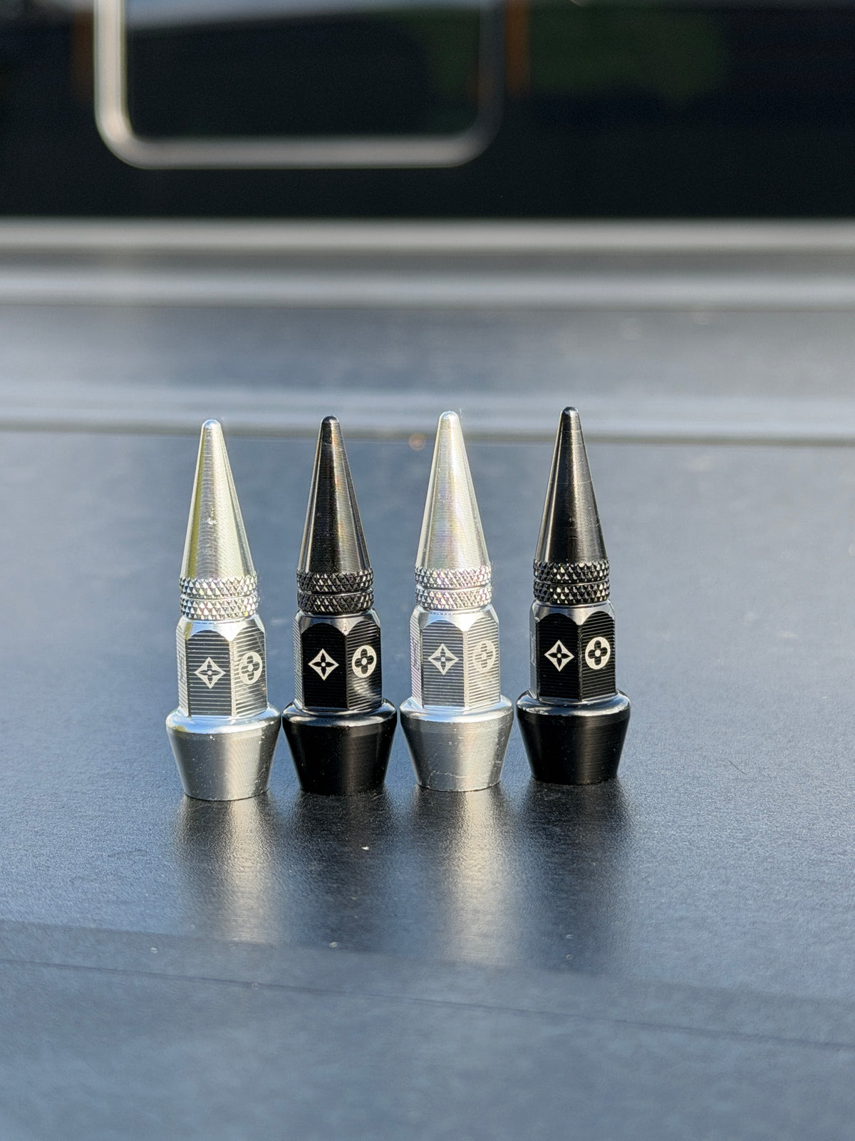 Custom Engraved Valve Stem Caps (4 pack)