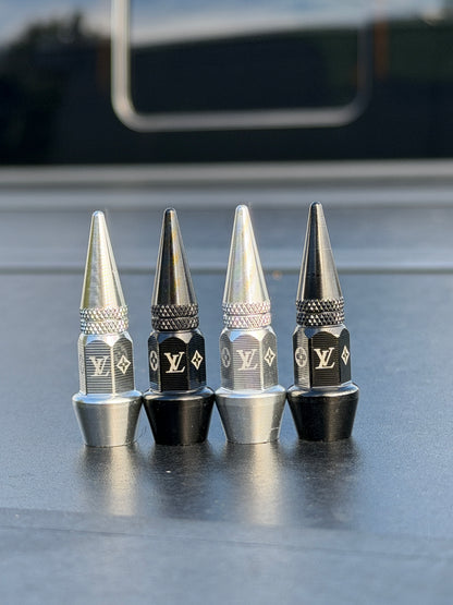 Custom Engraved Valve Stem Caps (4 pack)