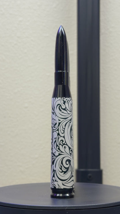 Engraved Bullet Antenna